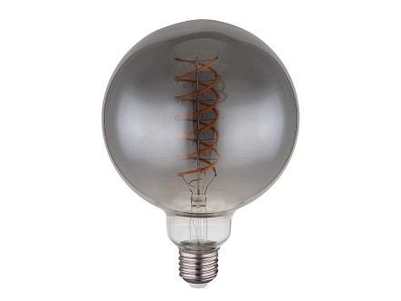 LED SIJALICA FILAMENT E27 G125 8.5W 2000K DIMABILNA SMOKE GLOBO