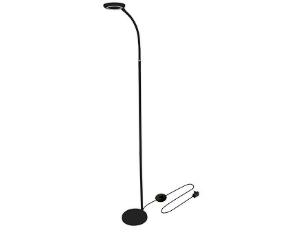 LED lampa podna Angel 12W 5V 2A DC NW 4000K crna