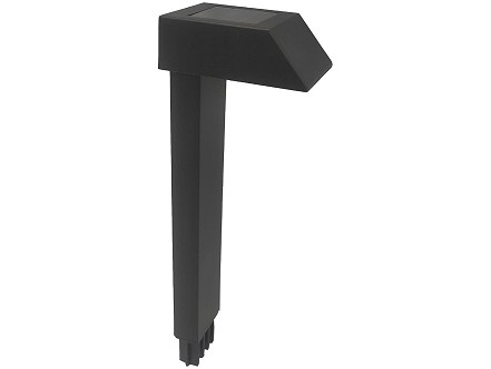 Bastenska lampa solarna 29.5cm LED na dole PVC IP44 pak-18