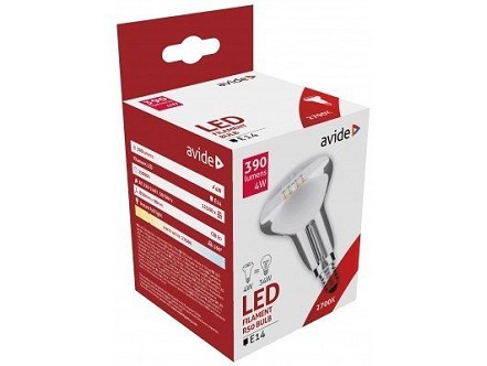 LED Filament R50 4W E14 WW 2700K