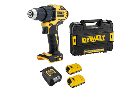 DeWalt DCD708D2T Aku. vibraciona bušilica - odvrtač 2x2.0Ah 18V XR T-STAK kofer