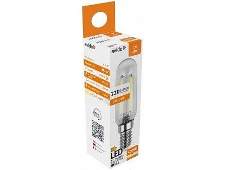 LED Filament sijalica T25 2W E14 NW 4000K 220lm