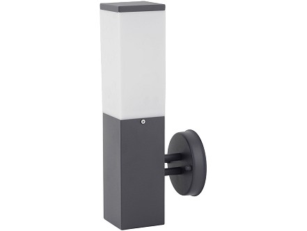 Spoljna zidna lampa Panama 1xE27 senzorom IP44 Antracit