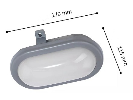 SPOLJNA ZIDNA LED LAMPA 5.5W NW 4000K PESCOLLA 75461 EGLO