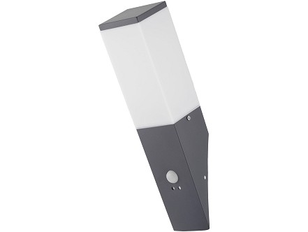 Spoljna zidna lampa Panama 1xE27 senzorom Antracit IP44