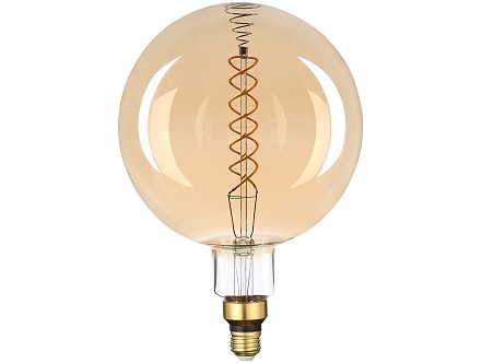 LED Filament Jumbo Nowra Amber 8W 200x300mm E27 2400K Dimm