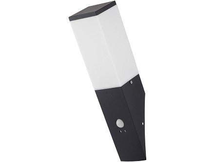Spoljna zidna lampa Panama 1xE27 senzorom IP44 Crna