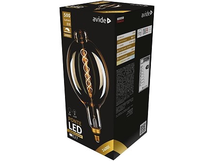 LED Filament Jumbo Ponte Amber 8W 180x385mm E27 2400K Dimm