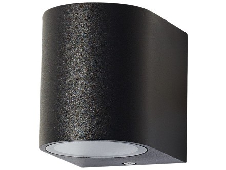 Spoljna zidna lampa Alega 1xGU10 IP44 Crna