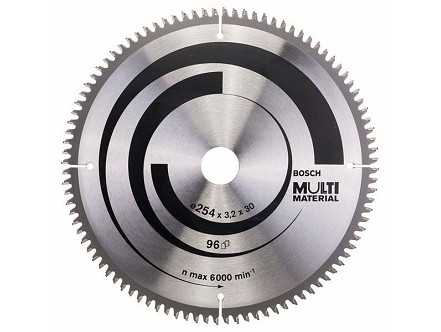 Bosch List kružne testere Multi Material 254mm Z96