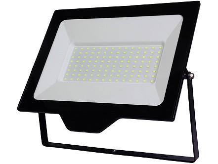 LED reflektor SMD 100lm/W Slim 100W 6400K CW 10000lm crna