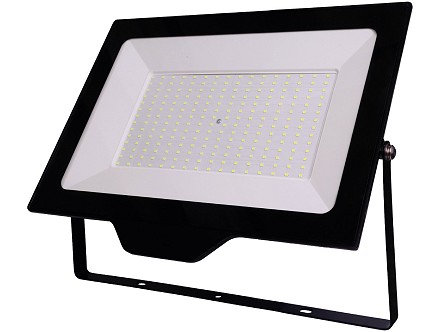 LED reflektor SMD 100lm/W Slim 150W 6400K CW 15000lm crna