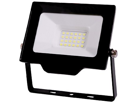 LED reflektor SMD 100lm/W Slim 20W 6400K CW 2000lm crna
