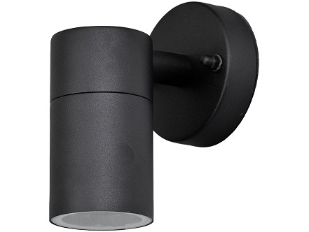 Spoljna zidna lampa Peka 1xGU10 IP44 Crna