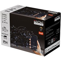 Spoljne novogodisnje lampice IP44 120LED CW 9m Tuya APP
