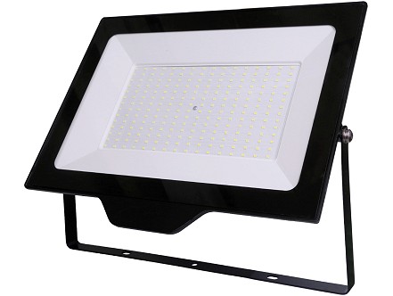 LED reflektor SMD 100lm/W Slim 200W 4000K NW 20000lm crna