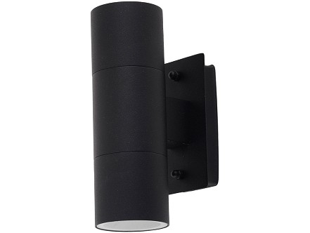 Spoljna zidna lampa Terra 2xGU10 IP44 Crna