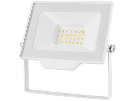 LED reflektor SMD 100lm/W Slim 20W 4000K NW 2000lm bela