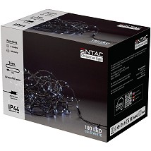 LED 180 Bozicni svetlosni venac IP44 6400K 14m 220V