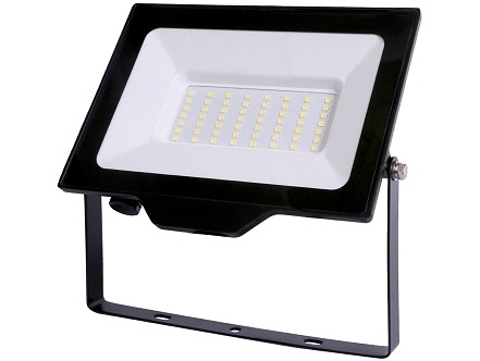 LED reflektor SMD 100lm/W Slim 50W 4000K NW 5000lm crna