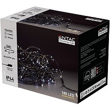 LED 180 Bozicni svetlosni venac IP44 3000K 14m 220V