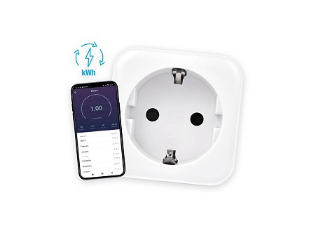 WIFI uticnica 16A SMART HOME 2.4GHz + merac potrosnje