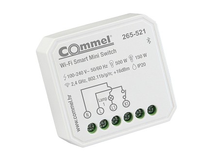 WIFI SMART mini prekidac 16A 3500W 2.4GHz