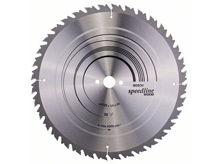 Bosch List kružne testere Speedline Wood 400mm Z36