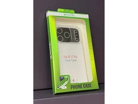 iPhone 17 Pro Bavitel zaštitna maska transparent