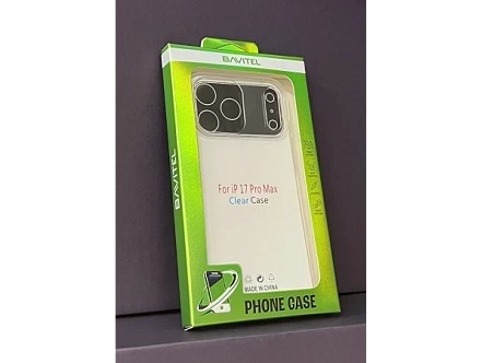 iPhone 17 Pro Max Bavitel zaštitna maska transparent