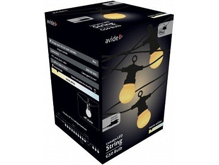 Spoljasnnja nizajuca LED lampa 5m WW