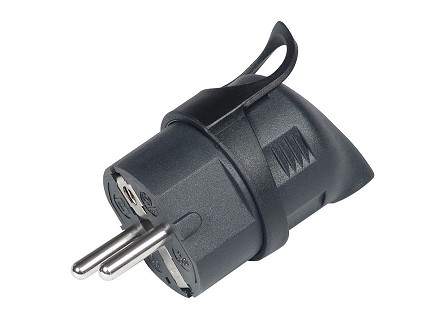 Utikac suko 16A 250V crni L