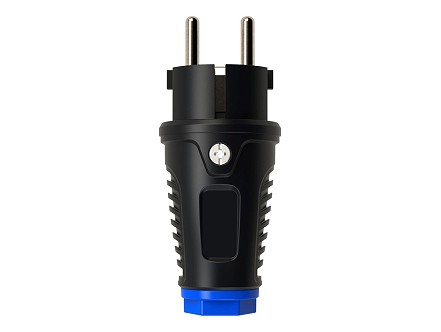 Utikac suko gumeni 16A 250V IP54 crni
