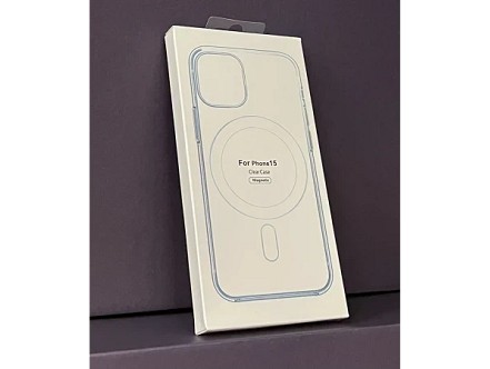 iPhone 15 MagSafe Bavitel transparent zaštitna maska