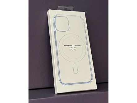iPhone 15 Pro Max MagSafe Bavitel transparent zaštitna maska