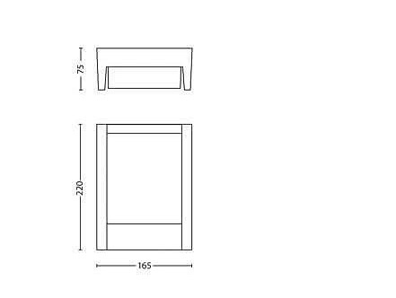 SPOLJNA ZIDNA LED LAMPA 6W NW 4000K  ARBOUR PHILIPS