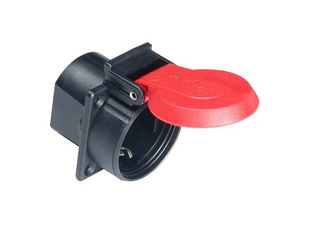 Uticnica sa poklopcem 16A 250V IP54  ugradna
