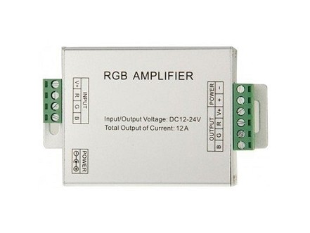 Pojacivac signala za LED traku 12-24V 144W RGB