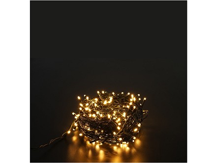 Spoljne novogodisnje lampice IP44 100LED WW 10m solar ubod