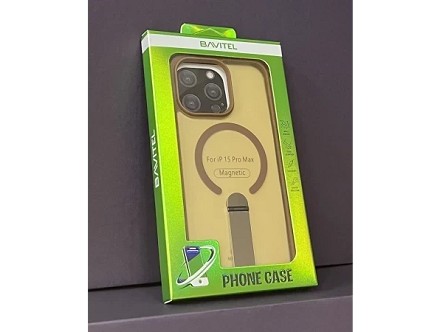 iPhone 15 Pro Max Bavitel MagSafe sa naslonom braon