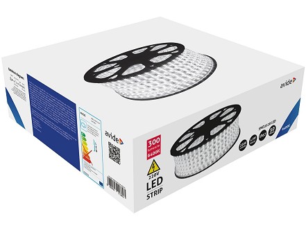 LED traka 220V 4.8W/m 6400K IP67 50m