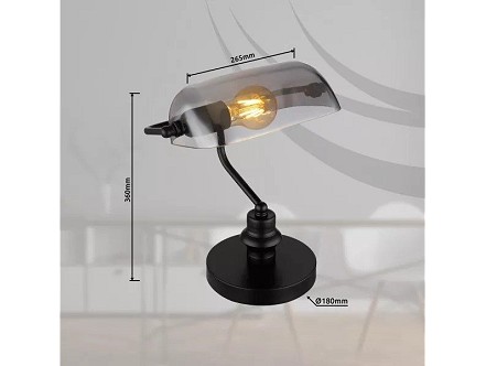 STONA LAMPA 1XE27 BANKARKA ANTIQUE 2491B GLOBO