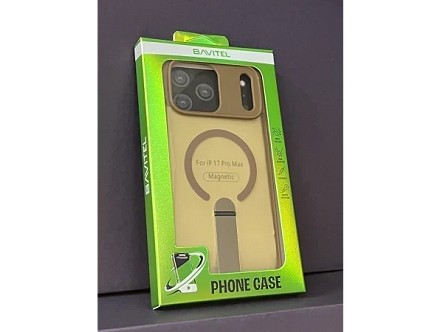 iPhone 17 Pro Max Bavitel MagSafe sa naslonom braon