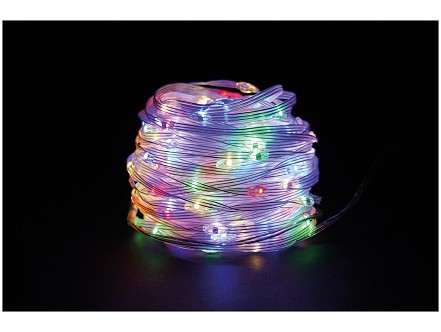 LED 200 Bozicne Mikro LED lampice IP44 PVC 20m MC 3.6W