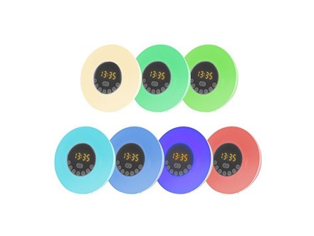 STONA RGB MULTIMEDIA LAMPA SA BLUETOOTH I BUDILNIKOM