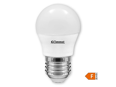 LED sijalica 8W 3000K E27 mali balon 806lm G45 COMMEL