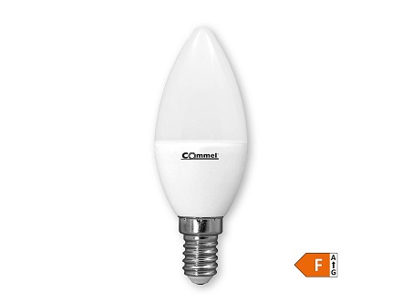 LED sijalica 8W sveca 3000K E14 806lm COMMEL