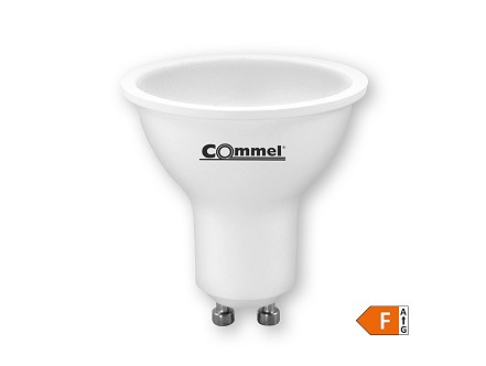 LED sijalica 4.9W 3000K GU-10 470lm COMMEL