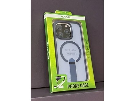 iPhone 15 Pro Bavitel MagSafe sa naslonom plava