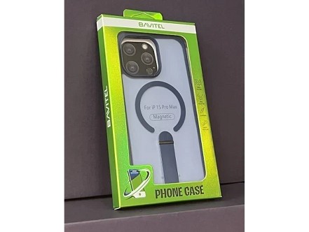 iPhone 15 Pro Max Bavitel MagSafe sa naslonom plava